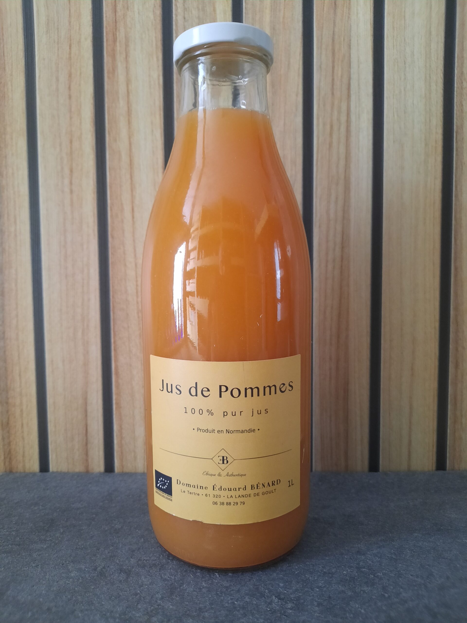 Jus de Pommes 1 L "Domaine Edouard BENARD"