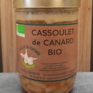 Cassoulet de canard 800g "Les Volailles de Fontenai"🦆