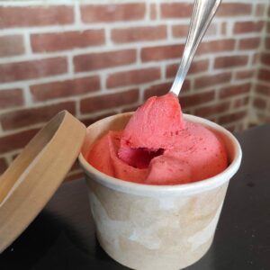 Sorbet Fraise – pot 120 ml "Les Bélices de Fraises"