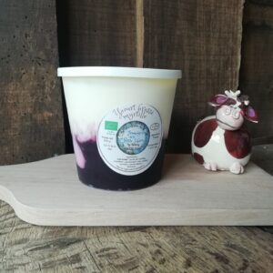 Yaourt Brassé Myrtilles – Pot 500 g "Fromagerie de la Petite Sibérie"