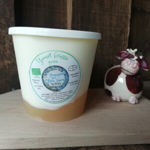 Yaourt Brassé Poire – Pot 500 g "Fromagerie de la Petite Sibérie"