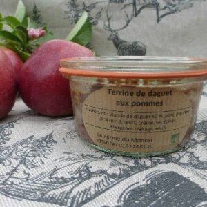 Terrine de Daguet aux Pommes – Verrine 120 g