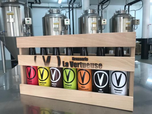 Coffret bois + 7 bières – Les 7 Vertus "Brasserie La Vertueuse" – Image 2