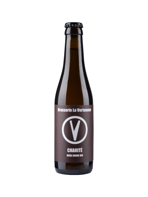 CHARITÉ – Bière brune – 33 cl "Brasserie La Vertueuse"
