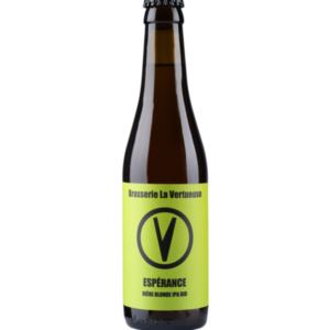 ESPÉRANCE – Bière blonde amère IPA – 33 cl "Brasserie La Vertueuse"