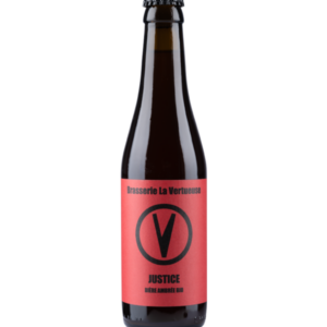 JUSTICE – Bière ambrée – 33 cl "Brasserie La Vertueuse"