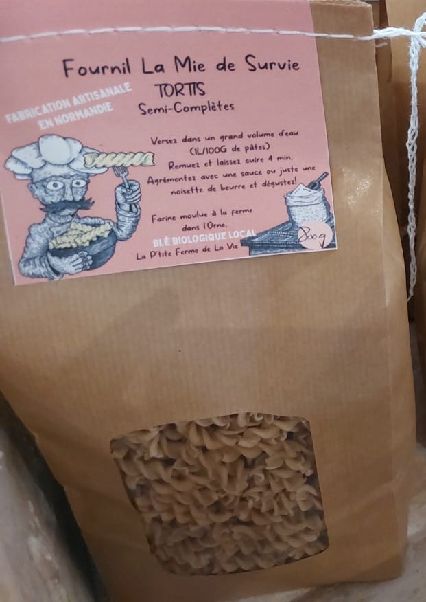 Pâtes Artisanales Tortis – Paquet de 800 g