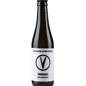 PRUDENCE – Bière blanche – 33 cl "Brasserie La Vertueuse"