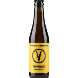 TEMPÉRANCE – Bière blonde – 33 cl "Brasserie La Vertueuse"