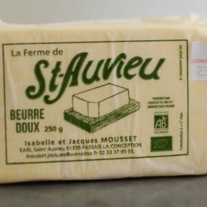 Beurre doux – 250 g "La Ferme St Auvieu"