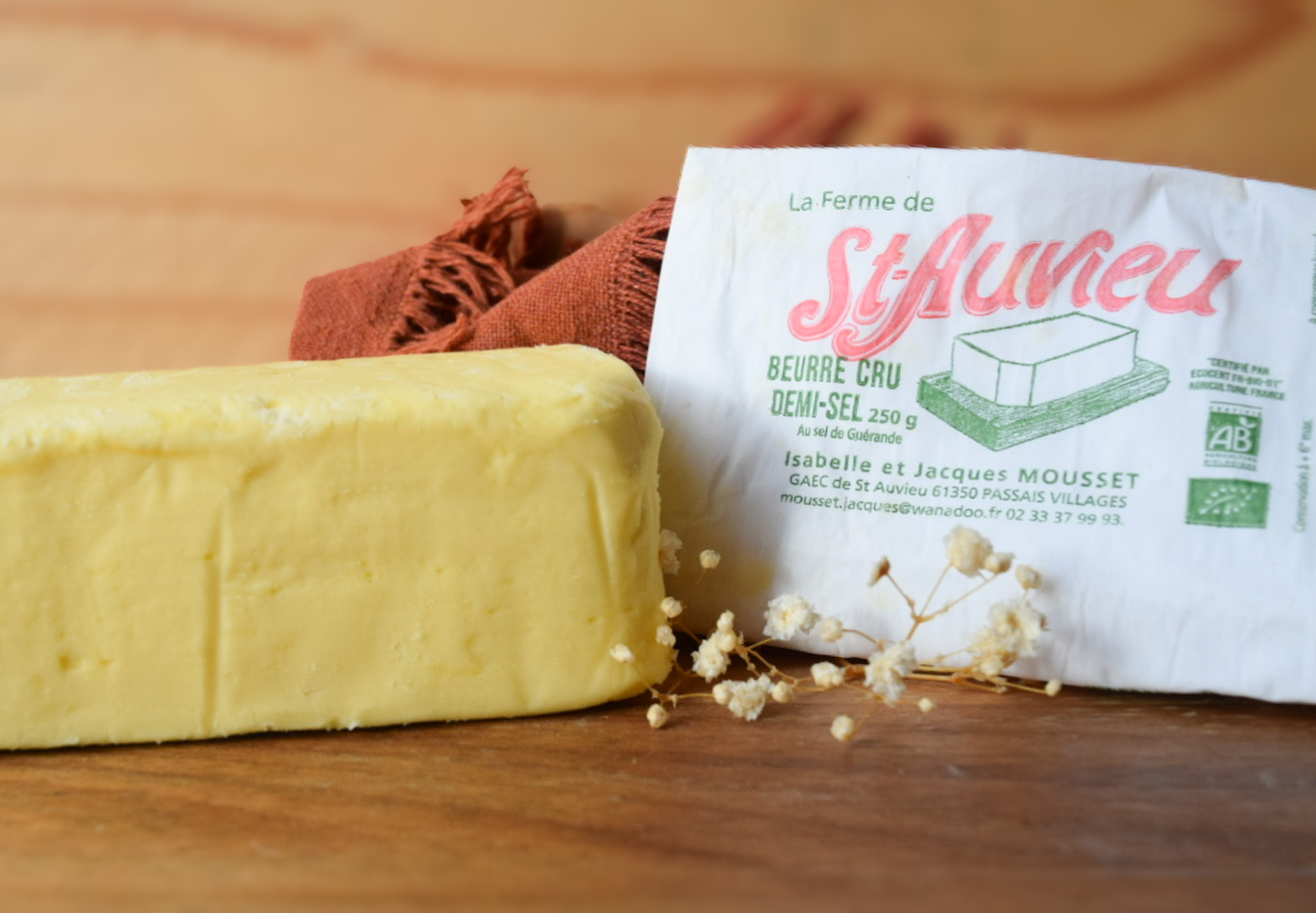 Beurre demi-sel – 250 g "La Ferme St Auvieu"