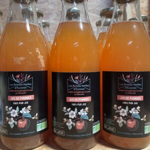 Jus de pomme – 1L "Les Bonnes Herbes d'Ecouves"