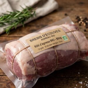 Rôti d’Agneau – Environ 500 g "Brebis d'Ecouves" prix : 25,30€ / kg